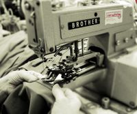 Sewing is performed by experienced and trained personnel.